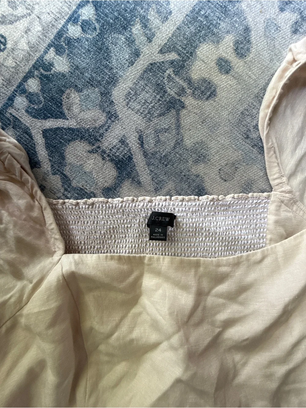 J. Crew Linen Blend Dress